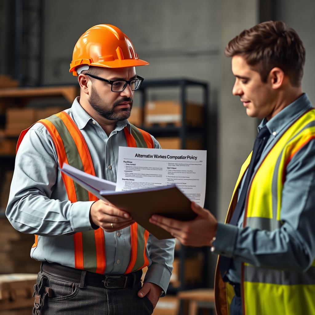 Alternative Coverage When Exempt — workers comp exemption filing
